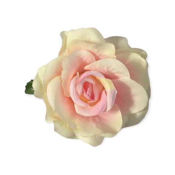 Floral Solid Color Roses Hair Clips, Brooches, Accessories NEW - Picture 3 of 6